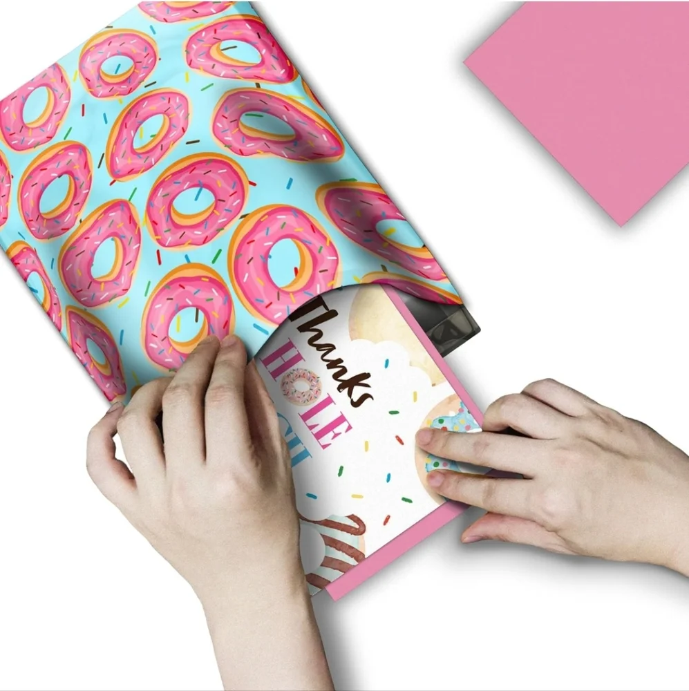 50 4x6 Donuts Thank You Insert Cards